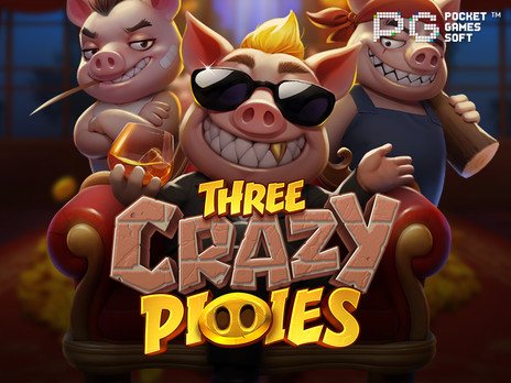 Three Crazy Piggies слот демо